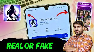 Download lagu Halu : Video Chat App Real or Fake 🤥 Halu Video Chat App  Review | Halu Video Chat video call App | mp3
