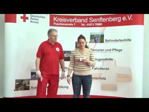 Erste Hilfe - Nasenbluten