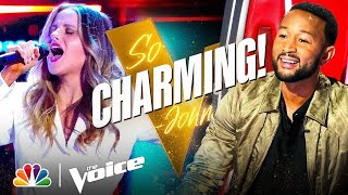 KJ Jennings Jams on Corinne Bailey Rae's "Put Your Records On" | The Voice Blind Auditions 2021