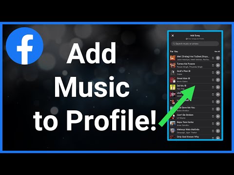 How To Add Music To Your Facebook Profile