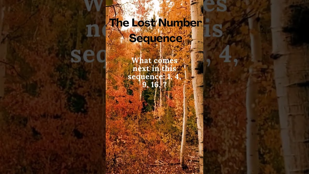 The Lost Number Sequence