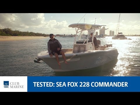 Sea Fox 228 Commander video