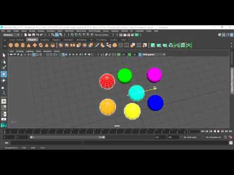 &#x202a;7- Maya selection اختيار الكائنات&#x202c;&rlm;