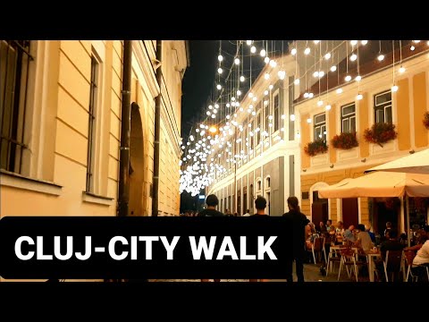 Cluj Napoca  / Virtual Walking Tour / Transylvania /  ROMANIA