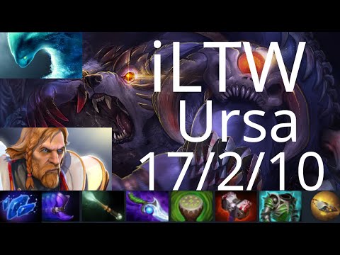 iLTW Ursa vs Morphling, CW, Omniknight - nightmare carry - Liquid vs Nigma g2 Unimajoe dota2