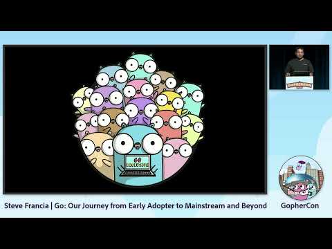 GopherCon 2022: Go: Our Journey from Early Adopter to Mainstream and Beyond - Steve Francia