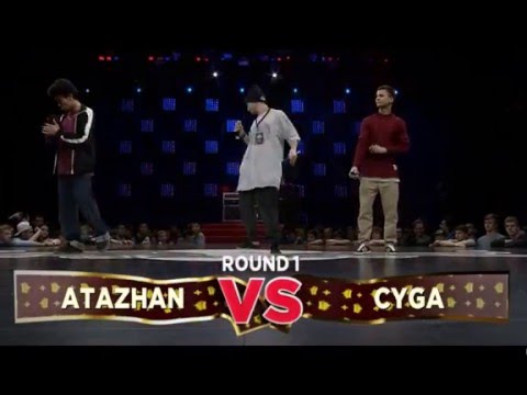 RED BULL BC ONE Russian Cypher 2014 | 1/8 | Atazhan vs Cyga