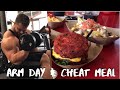 Bodybuilding Epic Cheat Meal & Arm Day