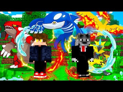 ESCOLHA O PODER DOS POKEMONS LENDARIOS PARA GANHAR - MINECRAFT PIXELMON MOD
