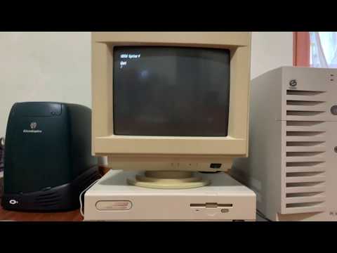 Compaq 386s/20 386sx - XENIX with GUI & Network (Year 1991)