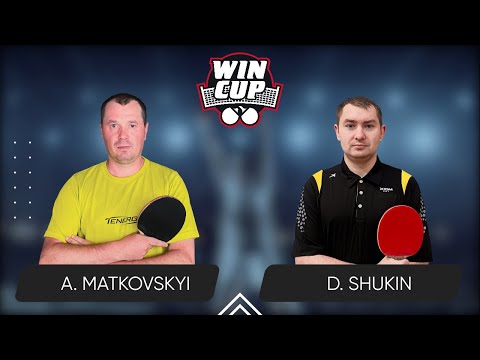 17:15 Andrii Matkovskyi - Dmytro Shukin West 4 WIN CUP 04.08.2024 | TableTennis WINCUP