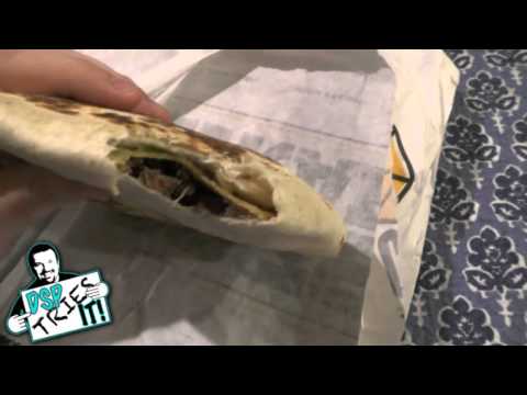 DSP Tries It Ep. 106 - Taco Bell Fully Loaded Steak Boss Wrap