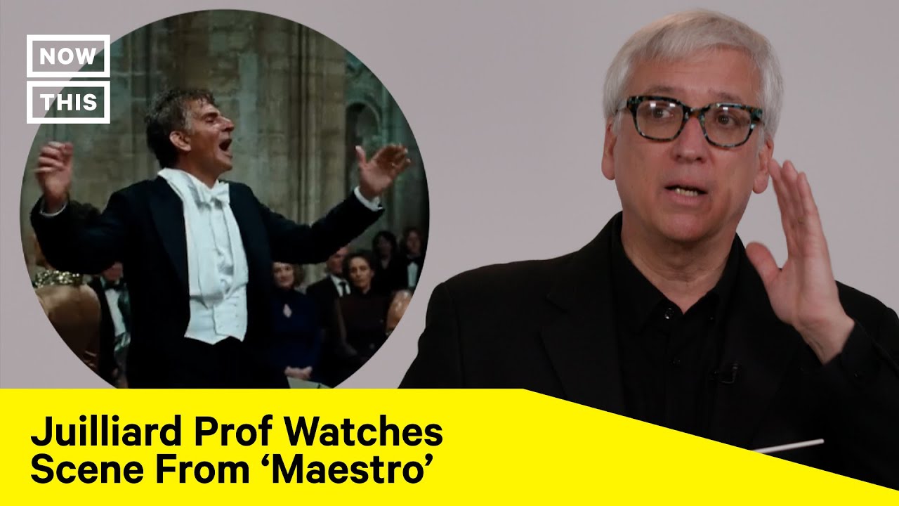 Conductor Breaks Down Bradley Cooper’s Performance in ‘Maestro’