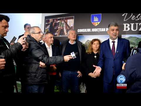 TV NEWS BUZAU Filing of candidacy for Buzau City Council Marcel Ciolacu Stinging statements by To...