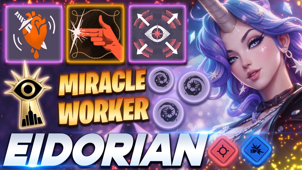 Eidorian Celeste MIRACLE WORKER - Deadlock Pro Gameplay & Guides [Watch & Learn]
