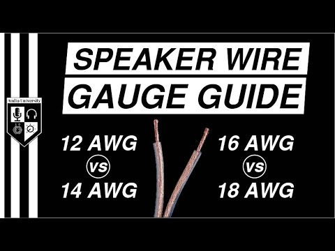 1st YouTube video about how many watts can 14 gauge speaker wire handle