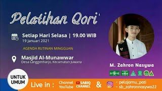 Download lagu 🔴Live || Latihan Qori Bersama Zahron Nasywa - 4 ( AL-AHZAB ) mp3