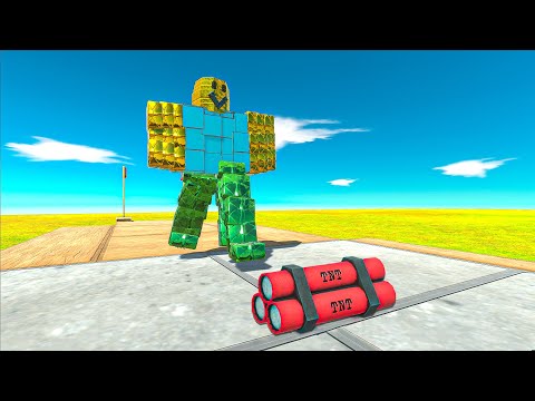 TNT STRENGTH TEST  - Animal Revolt Battle Simulator