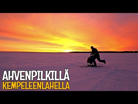 AAMUSTA AHVENPILKILLE - AHVENTA JIGILLÄ JA TAPSIPILKILLÄ