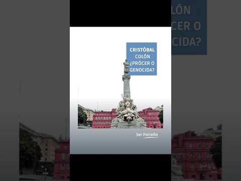 Cristóbal Colón. .¿Prócer o Genocida? #shorts