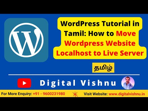 Wordpress Tutorial in Tamil How To Create a Wordpress Website Without Purchasing Hosting