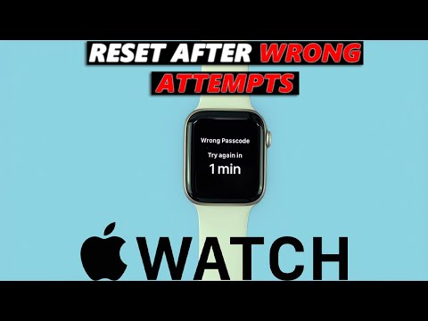 Zu viele Passcode-Versuche – Apple Watch zurücksetzen