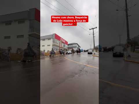Mesmo com chuva, Boqueirão do Leão mostrou a força do gaúcho!#boqueiraodoleao #riograndedosul