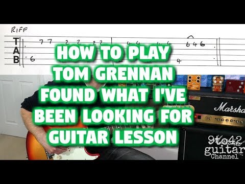 Found What I've Been Looking For - Tom Grennan