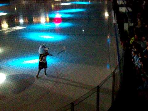 Herning Blue Fox mascot provokes SønderjyskE fans