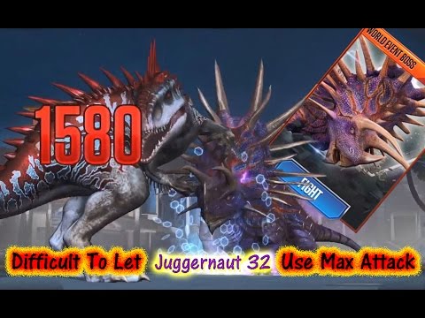 Jurassic World - Juggernaut 32 Is Made To Use MAX Attack 20161209