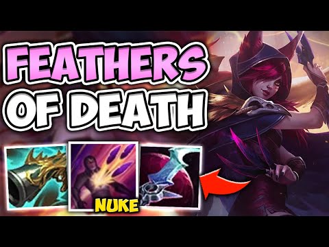 PRESS E AND WATCH YOUR FEATHERS DELETE EVERYONE! (PIERCING FEATHERS) - League of Legends