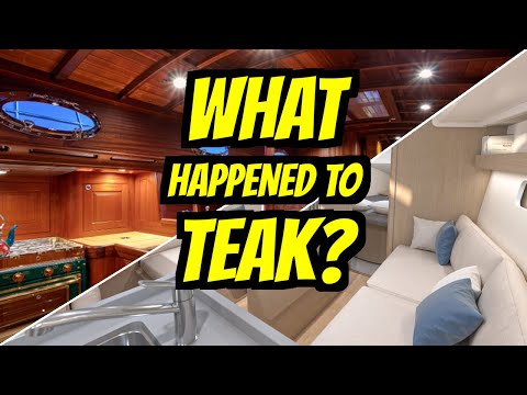 What Actually Happened To Teak Sailboat Interiors - Ep 274 - Lady K Sailing