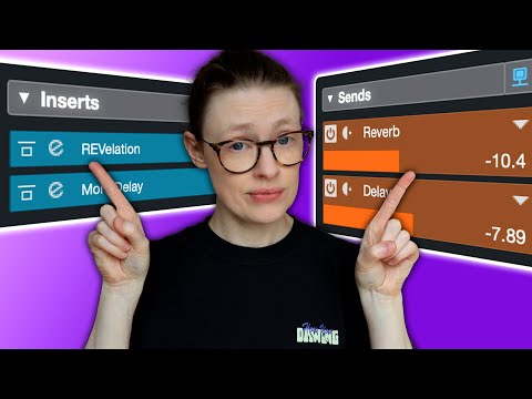 Inserts vs Sends For Reverb and Delay | Mixing Tips in Cubase