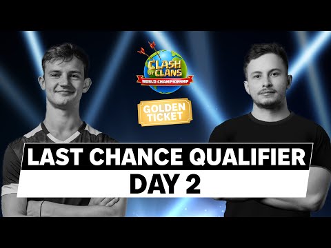 World Championship: Last Chance Qualifier | Day 2 | #ClashWorlds | Clash of Clans