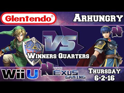 Glentendo (Link) vs Nexus| Arhungry (Marth) - Winners Quarters 6-2-16