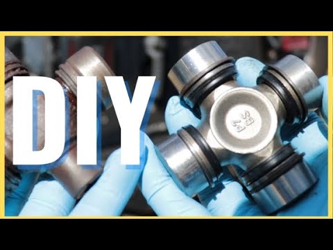 How to Remove and Install U-Joints Uni Joint Universal Joints WITHOUT tool