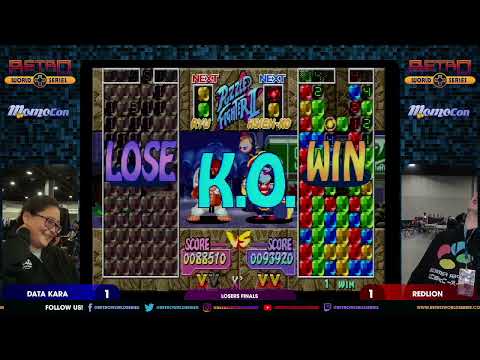 DATA Kara vs RedLion (Losers Finals) - Super Puzzle Fighter II Turbo - Momocon 2024