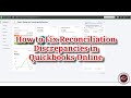 How to Fix Reconciliation Discrepancies in Quickbooks Online