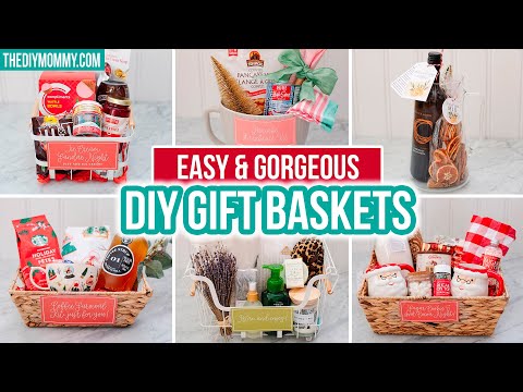 How to make gift baskets to WOW everyone on your list! | The DIY Mommy