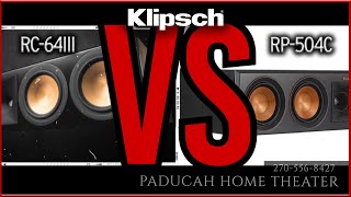 Video thumbnail for Center Channel battle!! Klipsch RC-64III vs RP-504C - Let's GOOOOOOOO by Top Shelf Audio