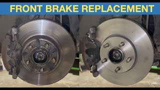 Ford Cmax front brake discs and pads replacement