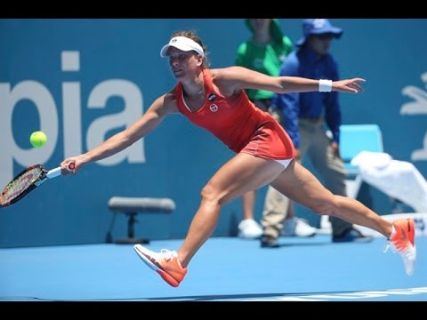 Barbora Strycova vs Caoline Wozniacki 2017 Women's Apia International Sydney Singles QuarteFinal