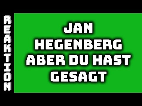 Jan Hegenberg | Aber du hast gesagt, es wird geil | Reaktion