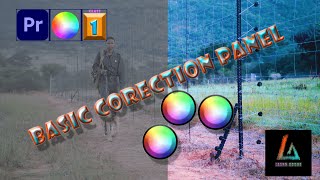 Basic Correction Panel | Class 1| Premeire Pro | Learn Adobe