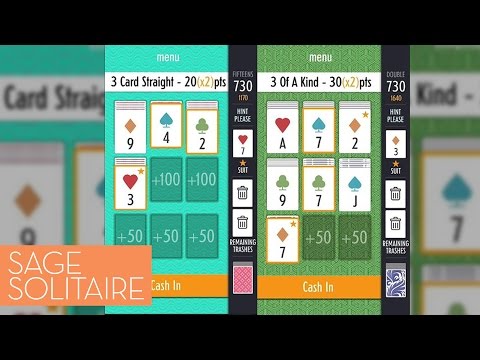 Sage Solitaire - A Fun And Mostly Free New iOS Game - YouTube