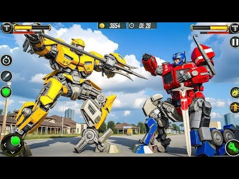 Bee Robot car Transformation Game / Multi Robot Transformation Game/ Android Gameplay