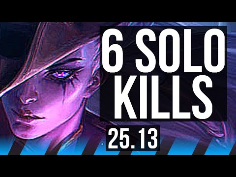 DIANA vs GALIO (MID) | 6 solo kills, 10/3/6 | VN Challenger | 25.13