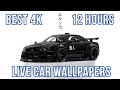 12 Hours Black Nissan GT R R34 4K Live Wallpaper For PC Wallpaper Engine