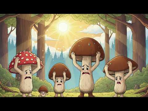 🌧️🎵 "We are mushrooms"🍄 - Cheerful song for children