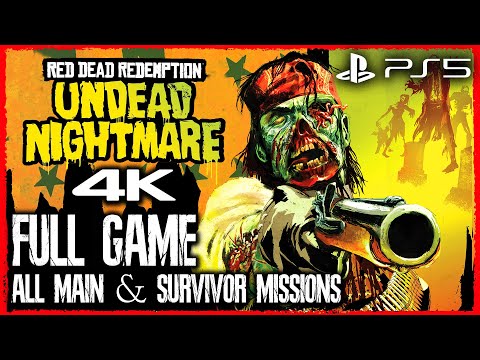 UNDEAD NIGHTMARE - RED DEAD REDEMPTION PS5 Gameplay Walkthrough FULL GAME (4K ULTRA HD)